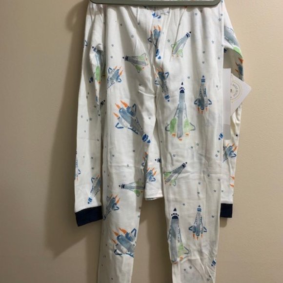 NWT Burt's Bees Kids Space PJ's Size 6 & 8 - Picture 2 of 6